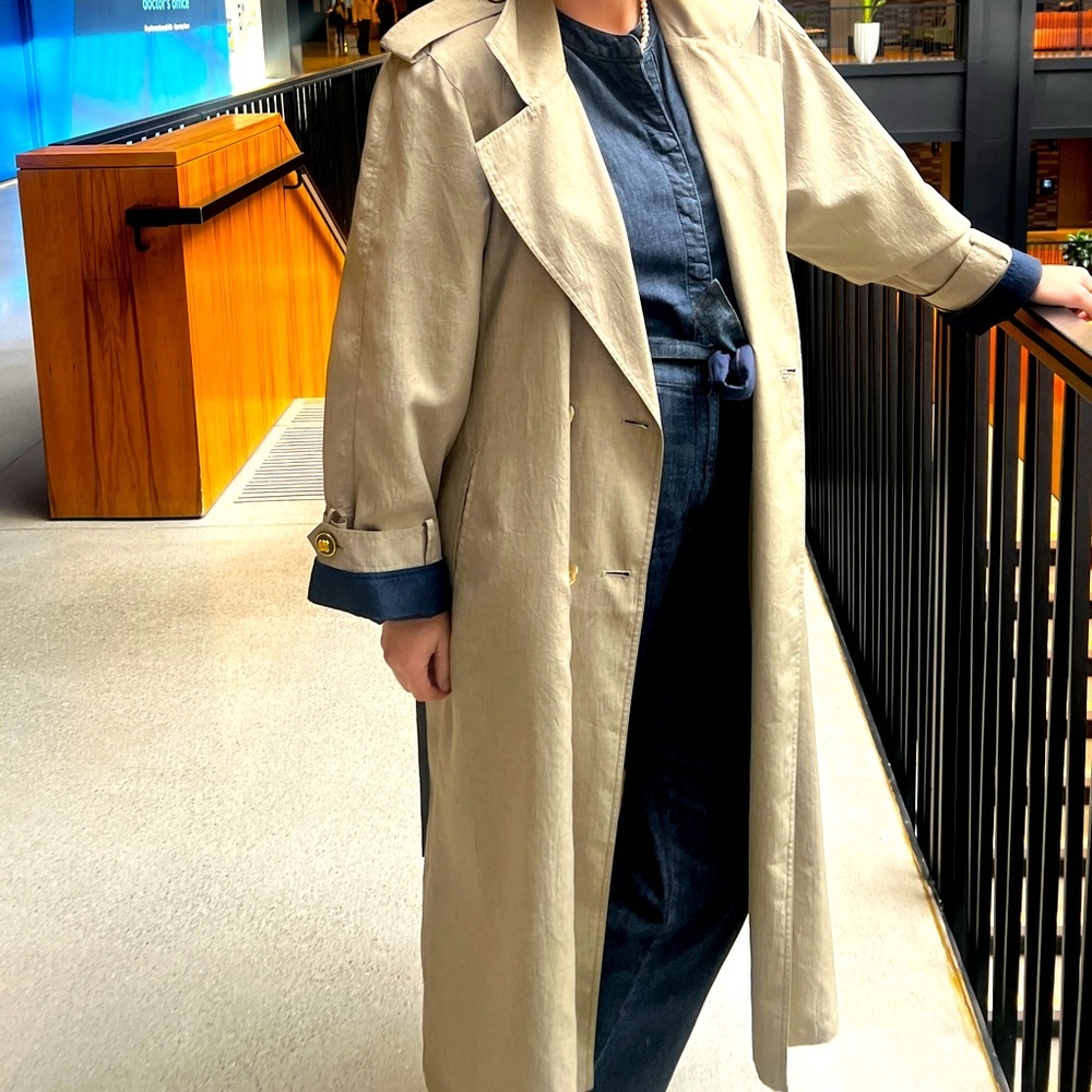 Vintage J Gallery Trench Coat